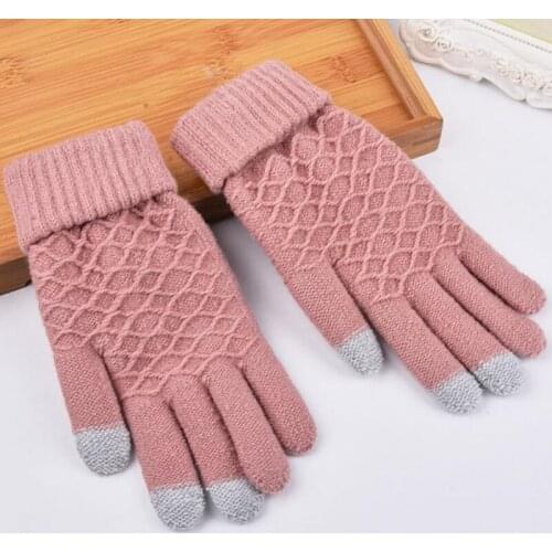 Finger Touch Screen Gloves for Women Men Winter Warm Gloves For Screen Phone Tablet Birthday/Christmas Gift