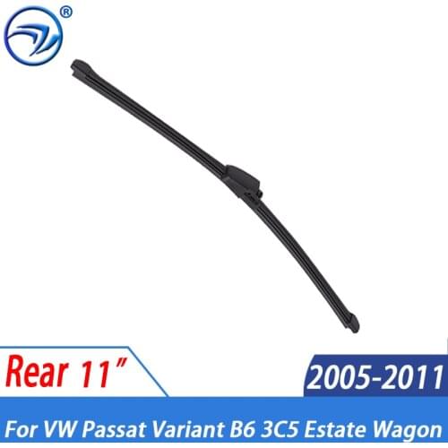 Wiper 11" Rear Wiper Blade For VW Passat Variant B6 3C5 Estate Wagon 2005-2011 2006 2007 2008 Windshield Windscreen Rear Window