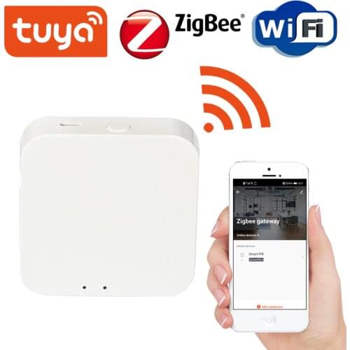 Tuya ZigBee Gateway Hub Smart Home Device Support add APP Gateway Smart Light Control ZigBee 3.0 Wireless Remote Controller