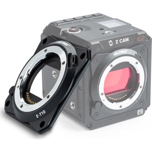Viltrox E-T10 Z-CAM Mount Lens Adapter EF/PL Mount for Sony E-mount Lens Goes to Z CAM E2-M4 E2-S6 E2-F6 E2-F8 Series Camera Mod