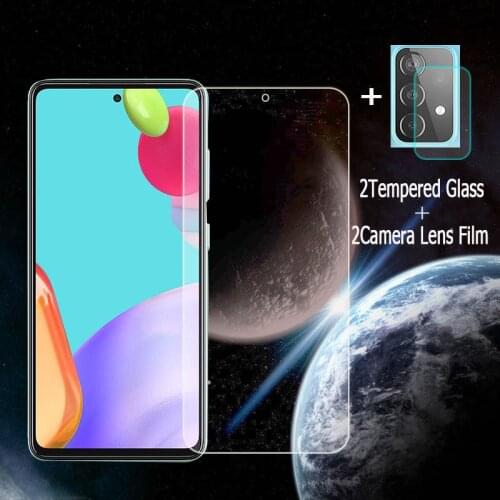 Full Glue Screen Protector For Galaxy A52 Glass For Samsung Galaxy A52 A32 A72 A42 5G A51 Tempered Glass Protective Phone Film