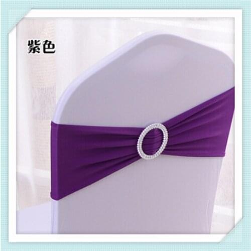 100 X Lycra Bands For Chair Cover Spandex Chair Bands for Wedding Chair Cover Sash Bands--BEST QUALITY