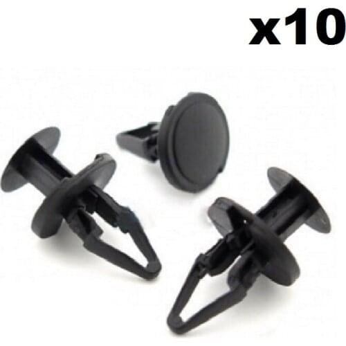 10x Plastic Trim Clips for some Vauxhall wheel arch linings, inner wing liner