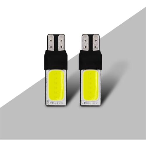 2 PCS Car LED Light 12V T10 W5W 194 Bulb White COB Dome Reading Lights Trunk Light Parking Bulbs Auto Interior Door Lamp