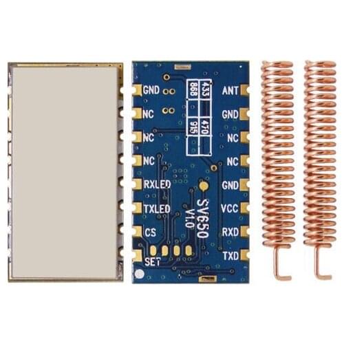 8pcs/lot 500mW 3km TTL | RS485 RF 433mhz transmitter and receiver module SV650