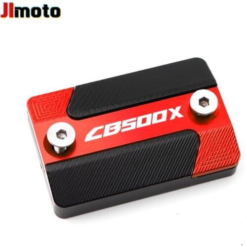 For HONDA CB500X CB 500 X 2013-2020 2019 2018 High Quality New Motorcycle CNC Accessories Front Brake Fluid Reservoir Cap Cover