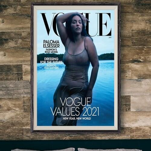 E005 Paloma Elsesser Sexy Model Movie Star Wall Silk Cloth Poster Art Home Decoration Gift