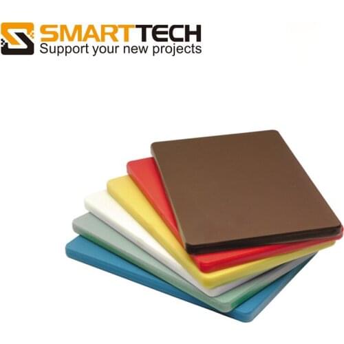 Eco-friendly PE plastic color coded chopping board /kitchen cutting board for fruit and vegetable