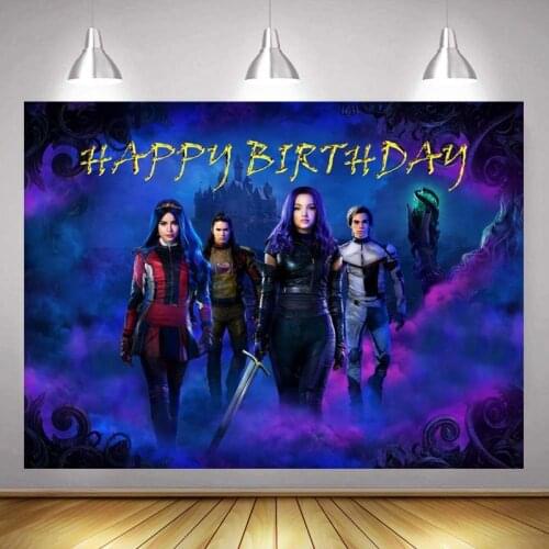 Fantastic Beauty Warrior Hero Background Boy Birthday Party Decoration 3D Children Photo Photography Studio Digital Backdrop