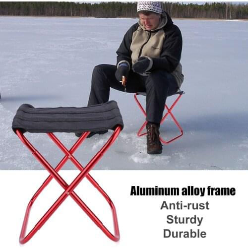 Quality Outdoor Foldable Fishing Chair Ultra Light Weight Portable Folding Camping Aluminum Alloy Picnic Fishing Chair with Bag