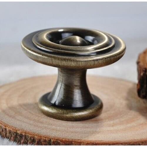Dresser pulls knobs bronze drawer knobs pulls brushed antique brass shoe cabinet cupboard rustico vintage furniture door handles