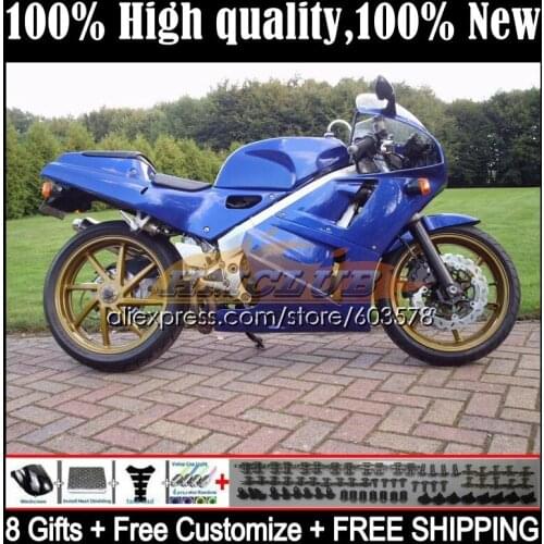 Body For HONDA VFR400 R V4 VFR400RR RVF400R VFR400R 1987 1988 34CL.39 RVF VFR 400 R RR 400R CC NC24 87 88 Fairings Gloss blue
