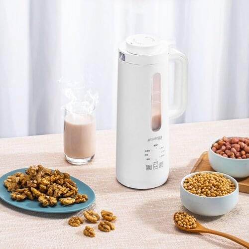 220V Mini Soybean Milk Machine Cytoderm Breaking Maker Multi-Function Cooking Machine Free filtering Automatic Heating Soy milk