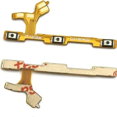 New For Huawei P Smart Plus 2019 Volume Power ON/OFF Switch Side Key Button Flex Cable Replacement parts
