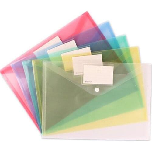 Clear Papers Document Creative School Case PP Office Award Kids 6colors Available Dropshipping A4 File Bag Folder