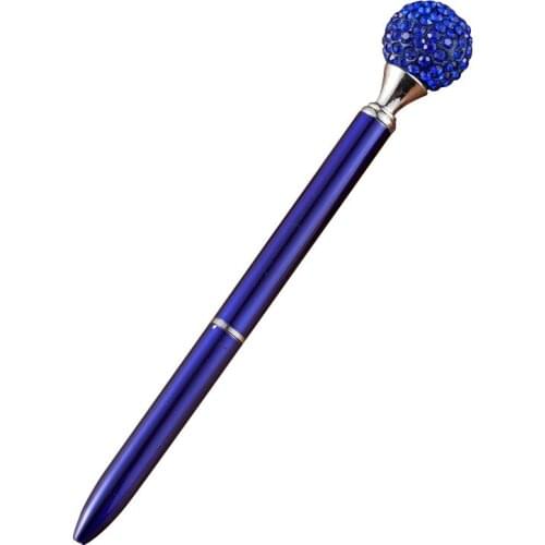 Luxury Creative multicolor diamond Business office School office stationery Ballpoint Pen Financial ball point pens