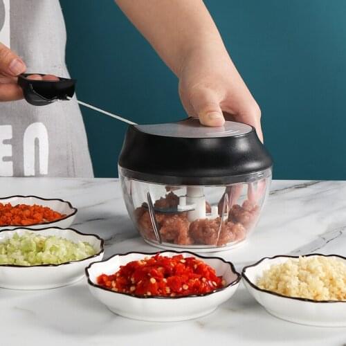 Small Mini Manual Pull Crank Hand Held Meat Grinder For Home Use For Food Choppers And Dicers Processor Mincer Mixer Kitchen