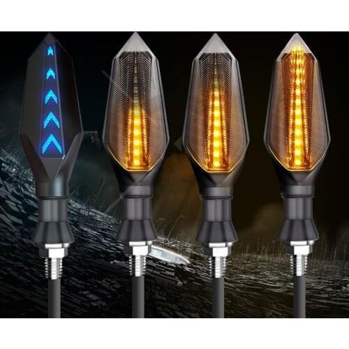 Motorcycle 12V Flashing Signal Light Waterproof Turn Signal FOR YAMAHA virago 125 535 1100 Tenere 700 Raptor 700 T700 XTZ 700