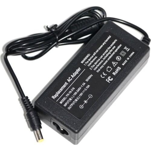 AC Power Adapter Charger 19V 3.16A 65W For Acer Laptop 5.5*1.7mm