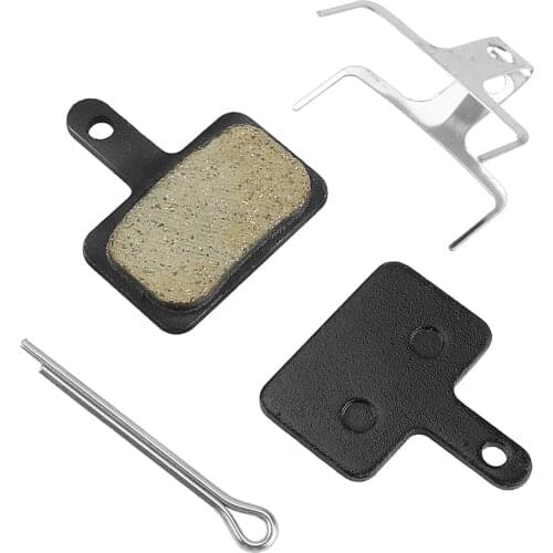 1 Pair Resin Semi-metallic Lamella Disc Brake Pads Kit for SHIMANO and Taiwans Major Brands of Hydraulic Disc Brakes