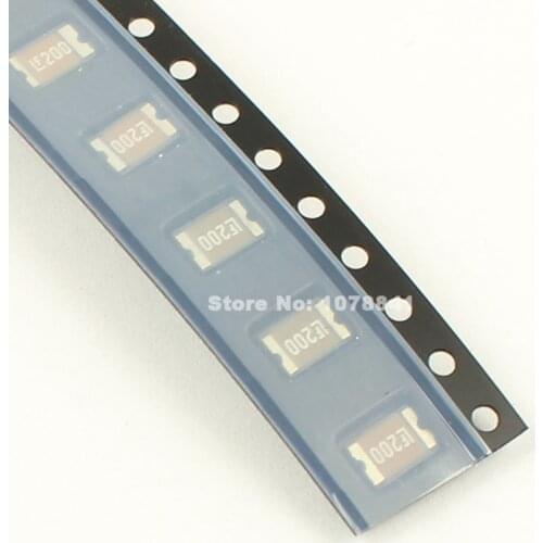 100pcs Littelfuse Polyswitch SMD PTC Resettable Fuses 1812 2A 8V 1812L200