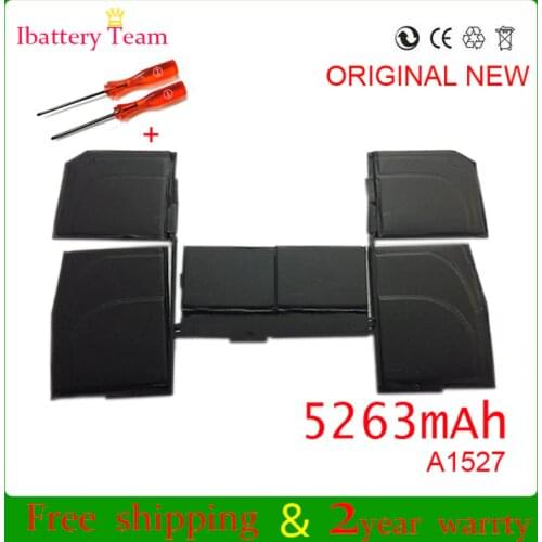 A1527 battery for Macbook retina A1534 12 inch 2015 MF855 MJY32 MK4M2 5263mah 7.55V with tools
