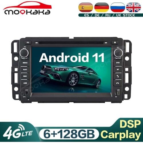 For Hummer H2 2008 - 2011 Android 11 6G+128GB Car Multimedia Player Auto Radio GPS Navigation Audio Stereo Head Unit Carplay DSP