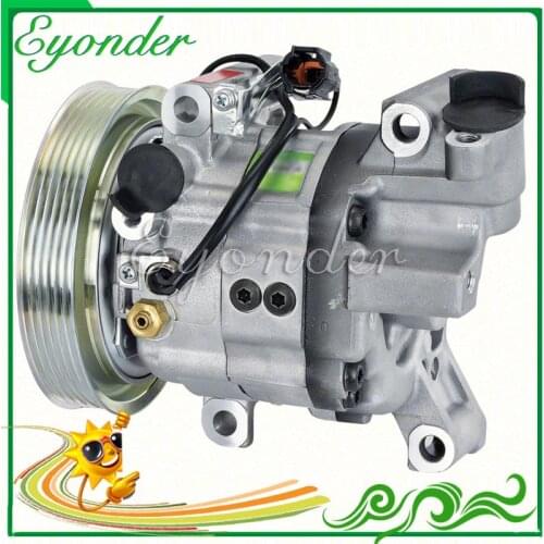 DKV11G A/C AC Air Conditioning Compressor Cooling Pump PV6 for Nissan Pulsar N16 1.6 II Q 1.8L MANUAL PETROL WITH SPEED SENSOR