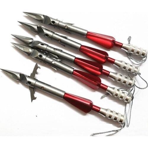 5/10pcs New High Quality Stainless Steel Arrow Bow Missile Head Shooting Fish Dart Hunting Shooting Slingshot Dart
