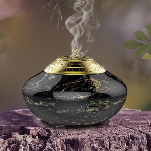 Hot Sale Resin Aroma Diffuser Office Car Home USB Portable Arabic Aromatherapy Device Aroma Purifier Home Decoration Furnace