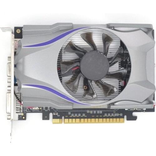 GT730 GDDR5 1GB 128Bit Express Game Video Card Image Card BTC Mining Video Card with a Cooler Fan for GeForce
