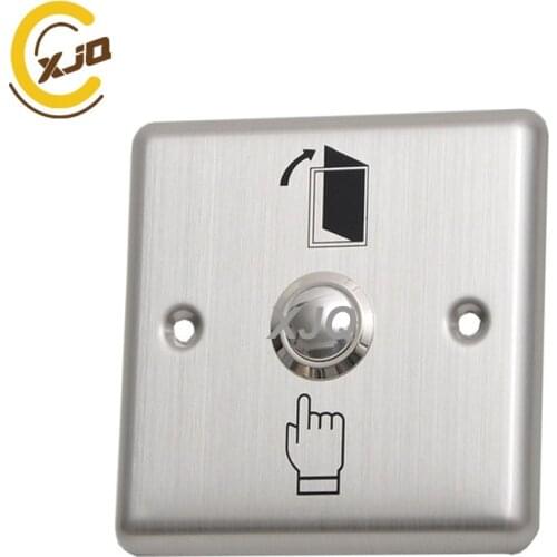 XJQ Stainless Steel Door push button for access control system Access control door release exit button