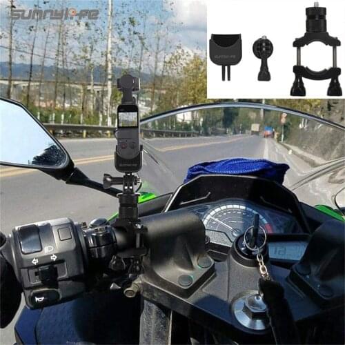 Adapter Kit Aluminum Alloy Bicycle Bracket Holder Bike Clamp Clip for DJI OSMO POCKET Handheld Gimbal Camera Accessories