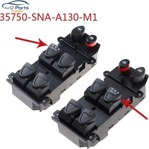 LHD RHD 35750-SNA-A130-M1 New Power Window Master Switch 35750-SNA-A030 For 07-11 Honda civic Door Window Switch