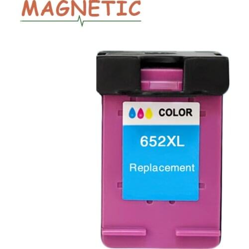 Magnetic Compatible Color Ink cartridges for HP652 652XL Deskjet 1115 1118 2135 2136 2138 3635 3636 3835 4535 4536 4538 4675