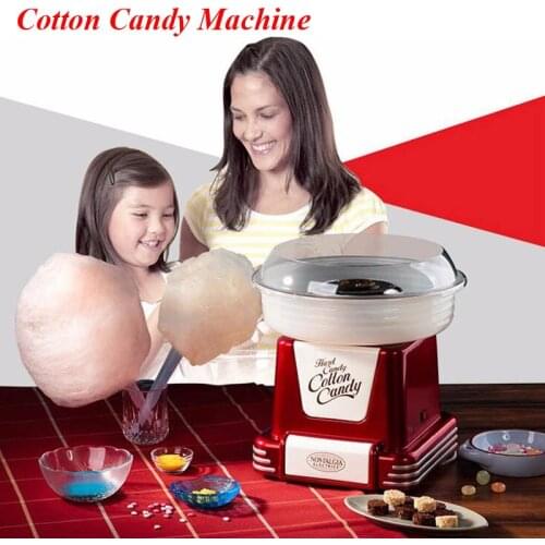 YUNLINLI Children Cotton Candy Machine Home Retro Automatic Electric Cotton Candy Maker PCM 805
