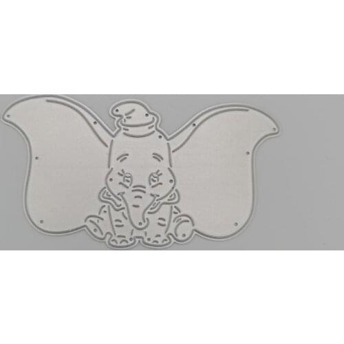 Big Ear Elephant Metal Cutting Dies DIY Scrapbooking Album Paper Card Decorative Craft Embossing New 2019