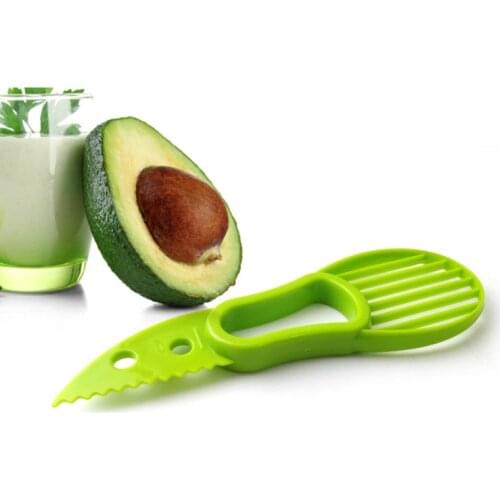 Multifunctional Avocado Shea Butter Fruit Cutter Knife Special Knife Manual Slicers Fruit Maker Kitchen Tool Gadget Grater