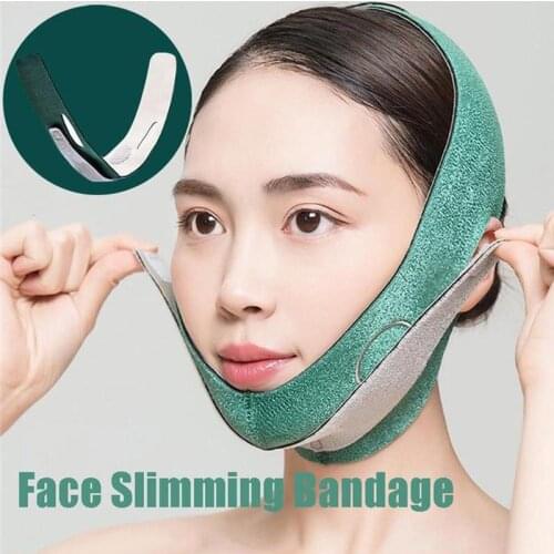 Sleeping Face Shaper Face-lift Device Powerful 3D Beauty Tool Thin-Face Bandages V-Face Correction Skin Care