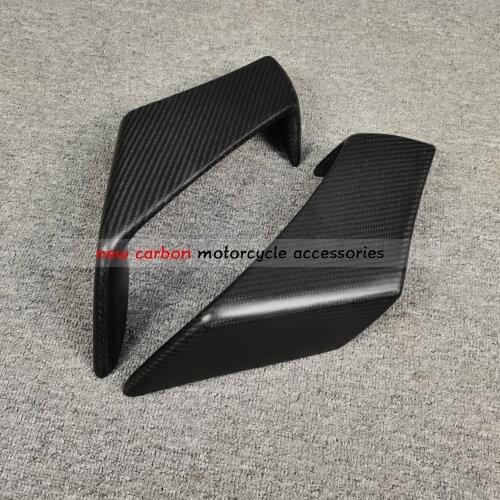 Motorcycle Winglet Aerodynamic Wing Kit Spoiler Carbon Fiber For Aprilia RSV4 2009-2021