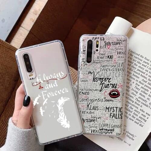 The Vampire Diaries Stefan Damon Salvatore TPU soft phone case for huawei P40 P30 Lite P30Pro Mate30pro Mate30pro Mate30pro