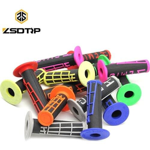 ZSDTRP 22mm 7/8" Rubber Handle Bar EMIG Hand Grips For CRF YZF WRF KXF KLX KTM Pit Dirt Bike Motocross Motorcycle Handle Gel
