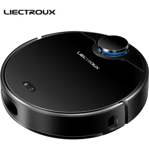 Intelligent Lidar Robot Vacuum Cleaner mopping sweeping cleaning robotic mops Liectroux ZK901 Tuya Wifi App control