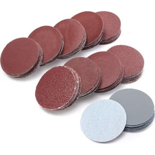 100pcs 2 Inch 50mm Sander Disc 80 to 3000 Grit Sanding Polishing Pad Sandpaper
