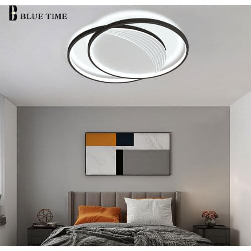 Modern LED Ceiling Light for Bedroom Living Room Decor Chandelier LED Home Indoor Lights Surface Mounted Ceiling Lamp Square