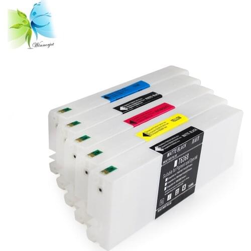 Winnerjet sublimation ink cartridge for Epson Stylus pro 7700 9700 7710 9710 compatible ink cartridge with heat transfer ink