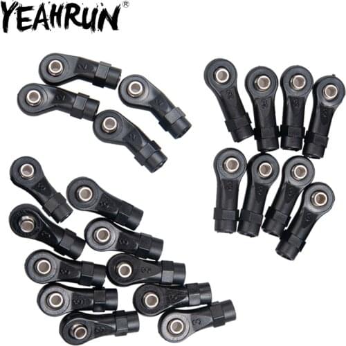 YEAHRUN 1 Kit Standard (10) Angled 10 Degrees (8) Offset (4) Rod Ends For TRX-4 1/10 RC