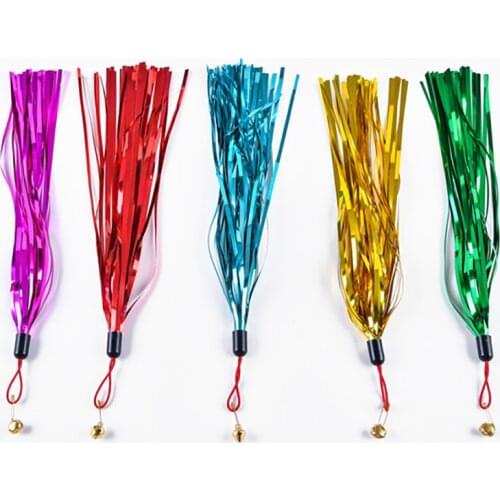 5pcs Funny Cat Stick Replacement Head, Soft Color Strip Replacement Head, an Interactive Cat Toy That Cats Love to Play