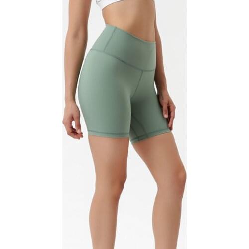 Womens Sexy Yoga Shorts With Pocket Breathable Quick Dry Yoga Shorty Short Pants Fitness Bottoms High Waist Tight Gym Short