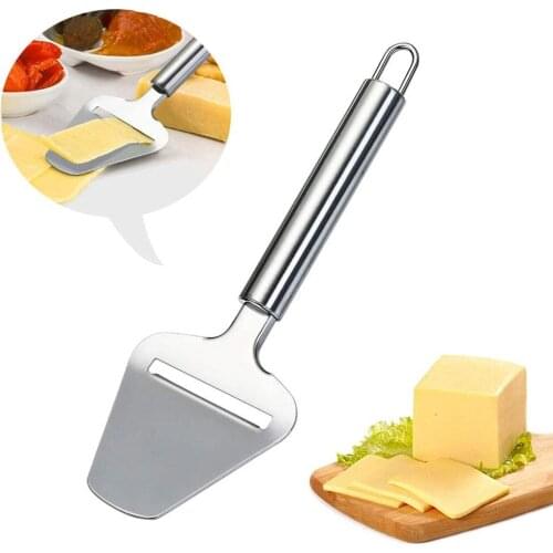 1*Portable Stainless Steel Cheese Shovel Multi Purpose Slicer For Cake Pizza Butter Baking Cooking Baking Tool Kitchen Accessor